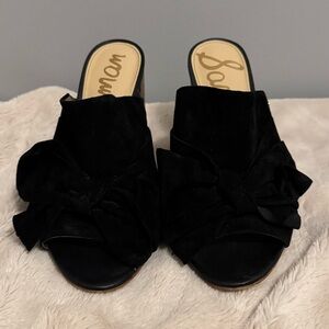 Sam Edelman Women's Black Mule Sandals